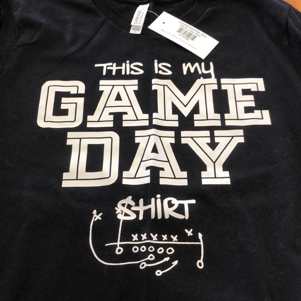Bella + Canvas Graphic Tee “This is my GAME DAY SHIRT” - Picture 8 of 10